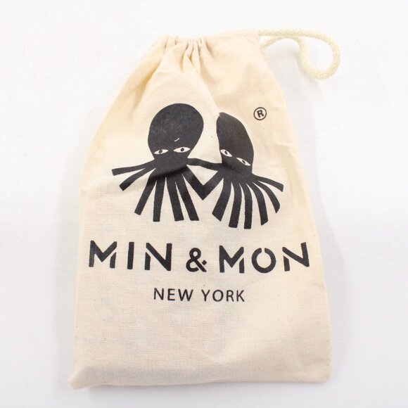 NEW Frodo Leather Zip Around Wallet in Golden Glow with All-Over Eye Embroidery - Picture 10 of 10